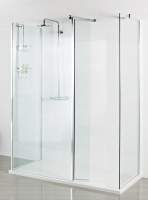 Roman Showers Select 300 Pivoting Deflector Panel 343mm Width (10mm Glass)