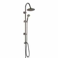 Ulva Overhead Twin Shower Rigid Riser Kit - Highlife Bathrooms