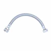 1/2" x 15mm - 300mm - Braided Flexi Hose - Viva Sanitary