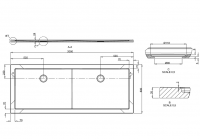 Kudos Connect2 1200 x 800mm Rectangle Anti-Slip Shower Tray