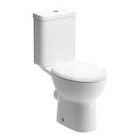 Whistle Bathroom Suite, 500mm Basin, Close Toilet & 1700 Double Ended Bath