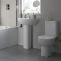 Shetland Closed Coupled Toilet & Standard Soft Close Seat