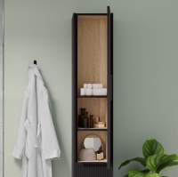 Termonde 300mm 1 Door Wall Unit - Matt White