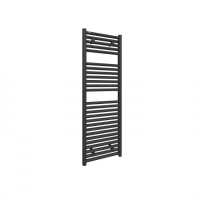 Hugo2 1212 x 400mm Electric Towel Radiator - Anthracite - High Heat Output - Tissino