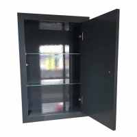 Nilo Trio Recessed Cabinet with Mirror and Shelves by Abacus Direct