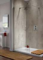 Multipanel Cappuccino Stone Shower Panels