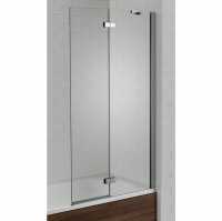 Aquadart Venturi 6  Hinged Bath Shower Screen Right Hand - 1500 x 900mm