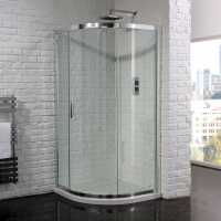 Aquadart Venturi 6 900mm Single Door Quadrant Shower Enclosure