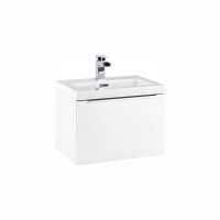 Muro 500 Basin Cabinet in White - Scudo Bathrooms