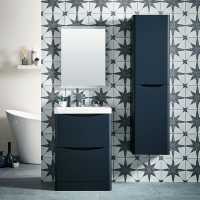 Bella 500 Floor Cabinet in Indigo - Scudo