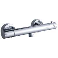 Equate Thermostatic Round Bar Mixer Valve - 1