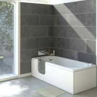 Abalone Walk-in Bath - Easy Access Bath Including Front Panel (1500 x 700mm) Mantaleda