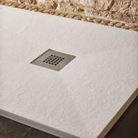 Kaldewei Ambiente Superplan Steel 25mm Square Shower Tray 900 x 900mm White