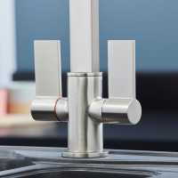 Ingleton Copper Pull Out Kitchen Mixer Tap 