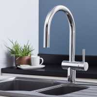 Ingleton Chrome Pull Out Kitchen Sink Mixer Tap