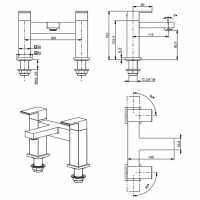 Binsey Mini Mono Basin Mixer