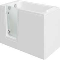 Priya - Walk In Deep Soaker Bath (1210 x 650mm) With front Panel Mantaleda 