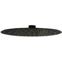 Vema Timea Black 250mm Round Shower Head