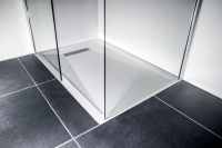 Kudos Kstone 1400 x 700mm Rectangular Shower Tray - Central Waste 