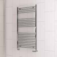 Eastbrook Westward 600mm x 500mm Straight Chrome Towel Radiator