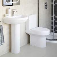 Termond Bathroom Suite, 550mm Basin, Close Toilet & 1700 Bath