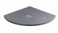 MX Minerials X2H Slate Effect Quadrant Shower Tray