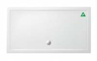 Zamori Anti-Slip Rectangular Shower Tray - 1800 x 1000 - Central Waste - Z1344A