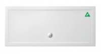 Zamori Anti-Slip Rectangular Shower Tray - 1800 x 800 - Central Waste - Z1343A