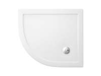 Zamori Offset Quadrant - 900 x 760 - Left Hand Shower Tray - Z1195