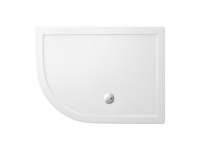 Zamori Offset Quadrant - 1200 x 900 - Left Hand Shower Tray - Z1203