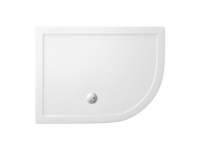 Zamori Offset Quadrant - 1200 x 900 - Right Hand Shower Tray - Z1204