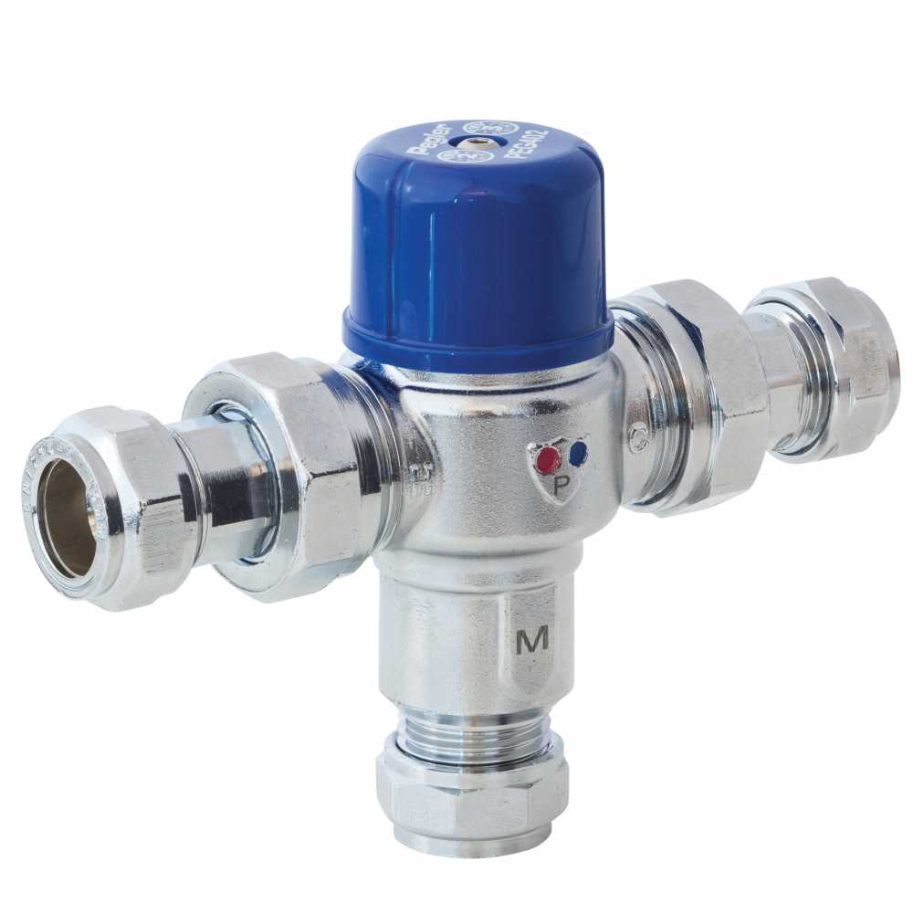 22mm TMV2/TMV3 Thermostatic Blending Valve - Vitow