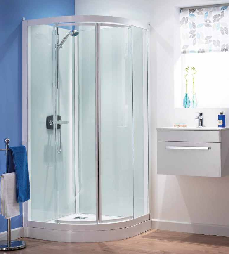 Kinedo Kineprime Quadrant Pivot Door 900x900mm Shower Pod