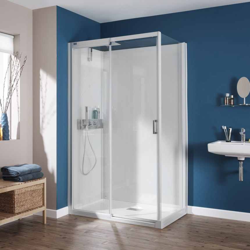 Kinedo Kinemagic Design 1200 x 800mm Corner Sliding Door Shower Pod