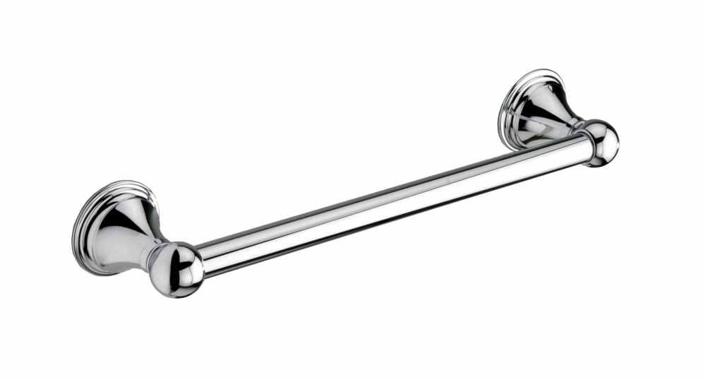 Genoa 510mm Towel Rail - Chrome - Origins Living