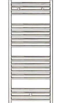 Zehnder Klaro 1148 x 600 Towel Radiator - Chrome