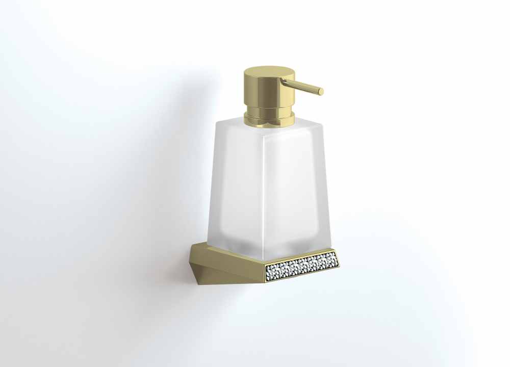 S8 Swarovski - Soap Dispenser - Gold - Origins Living