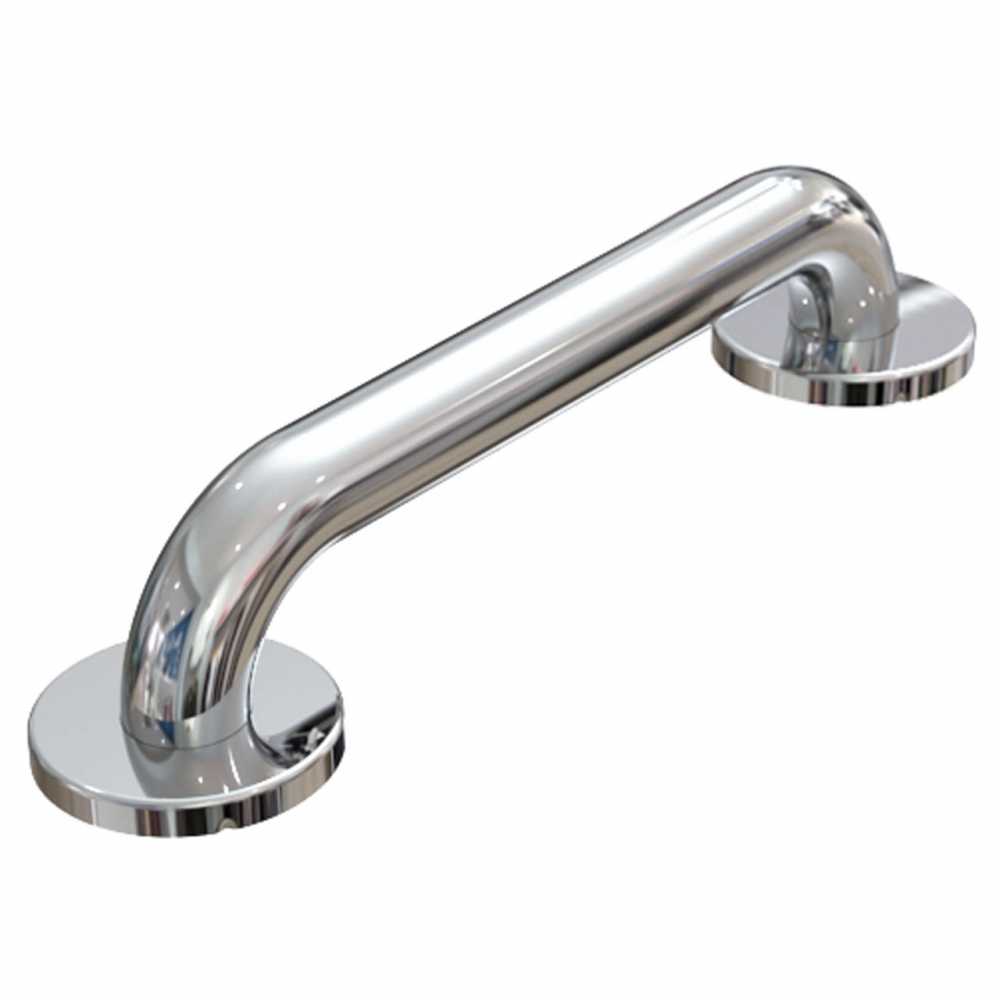 Polished Stainless Steel Grab Rail 24inch / 600mm - Euro Showers