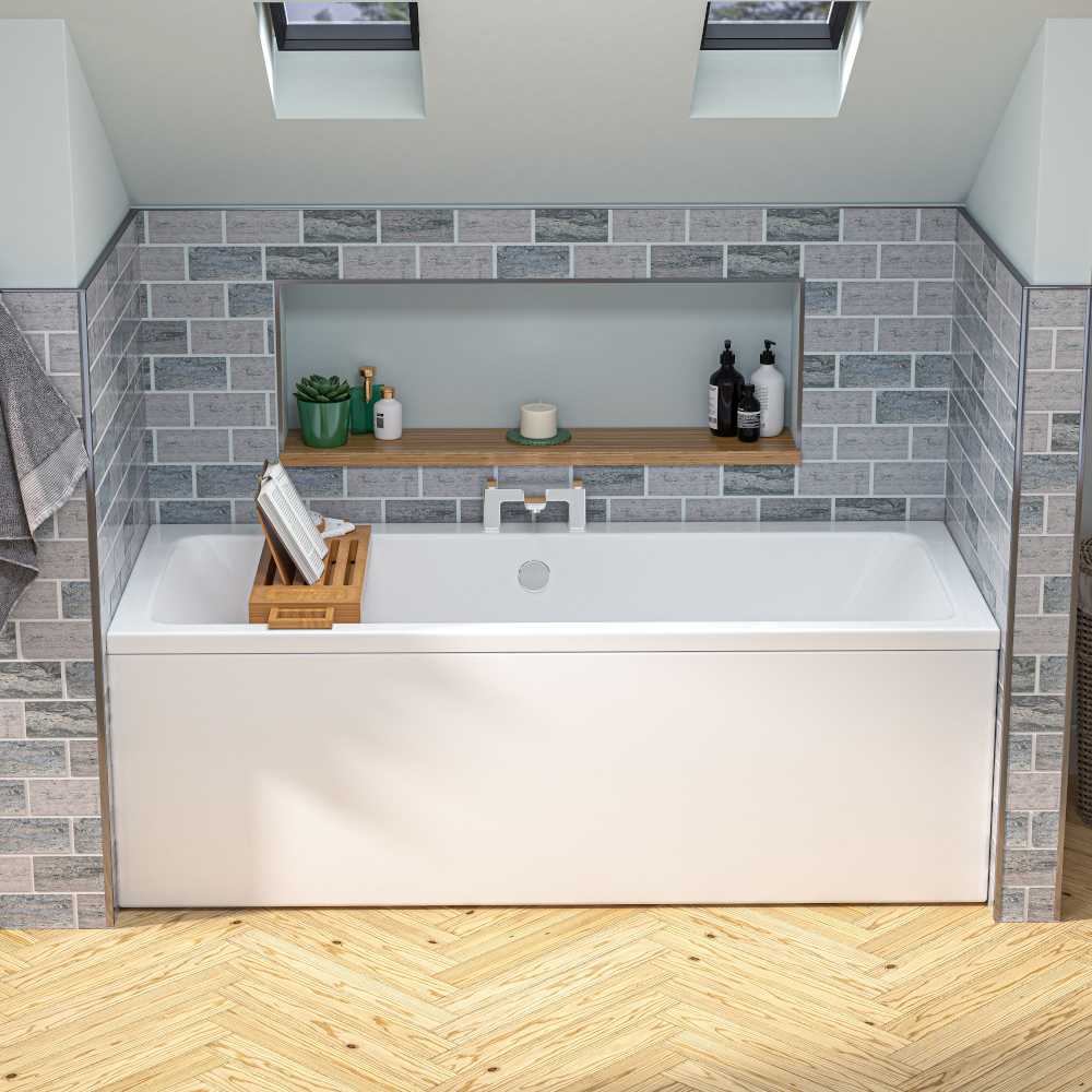 Beaufort Portland 1900 x 900mm Double Ended Bath