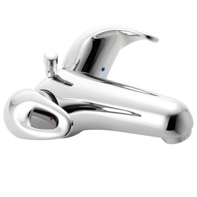 Francis Pegler Izzi Monobloc Twin Handle Basin Mixer Tap