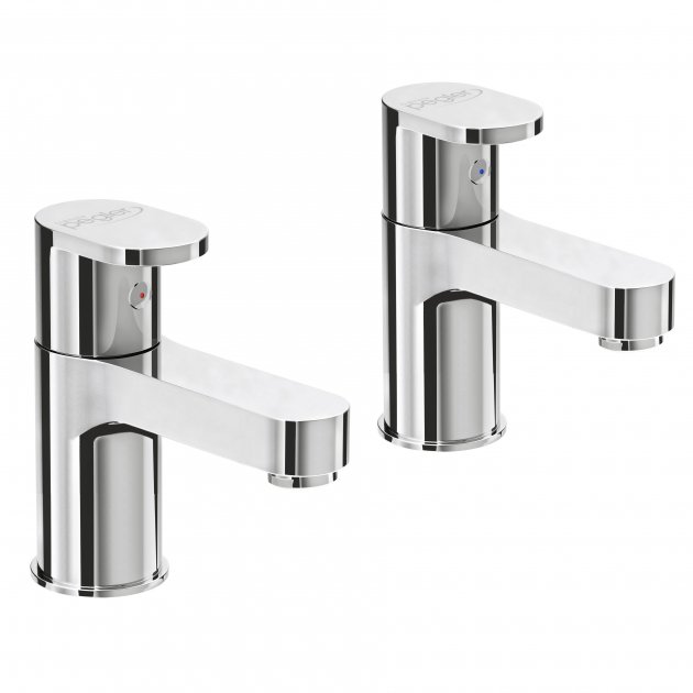 Francis Pegler Strata Blade Bath Taps - Pair