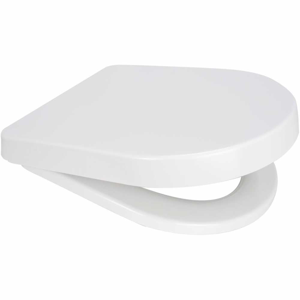 Short D ONE Soft Close Quick Release Toilet Seat - 88210 - Euroshowers