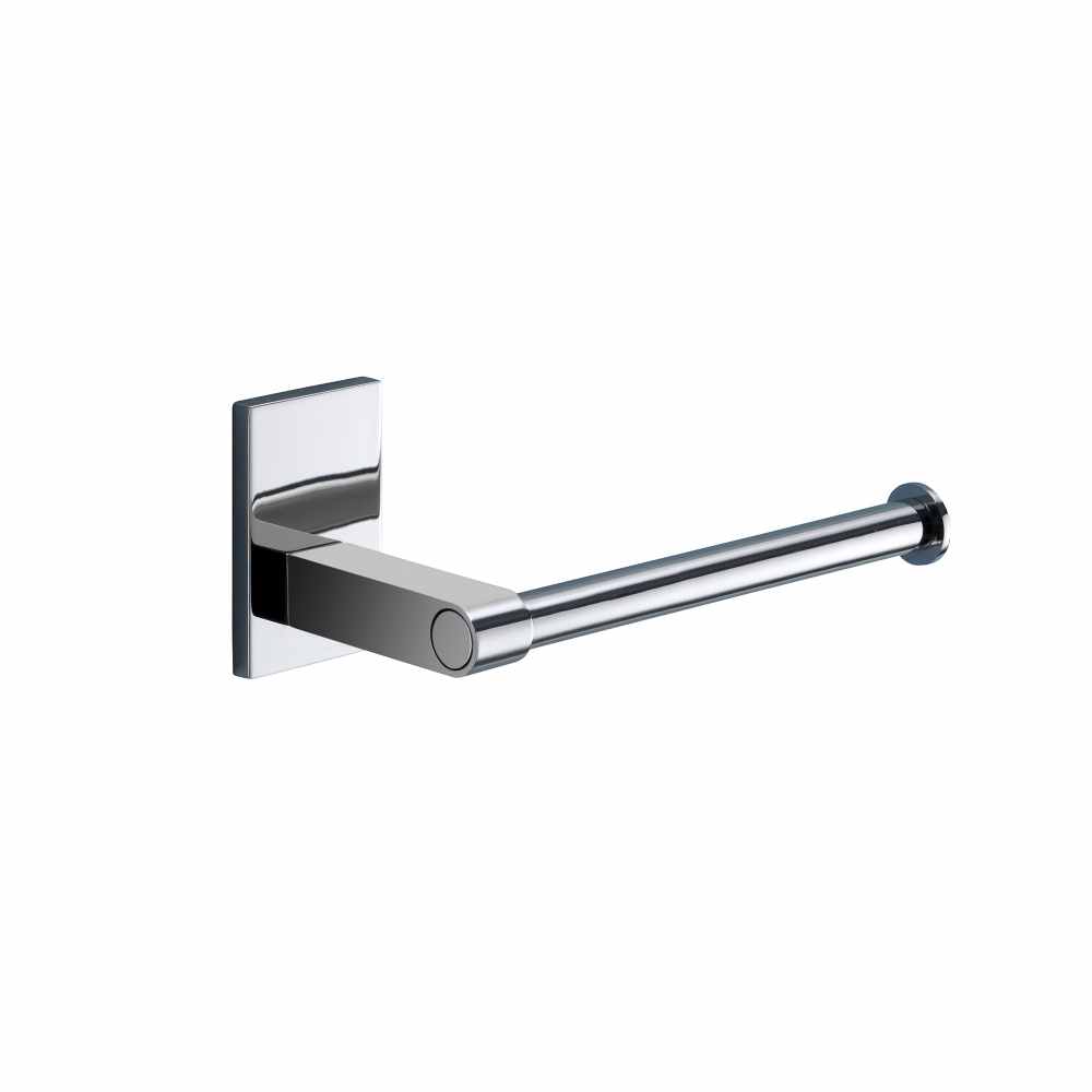 Maine Open Toilet Roll Holder - Chrome - Origins Living