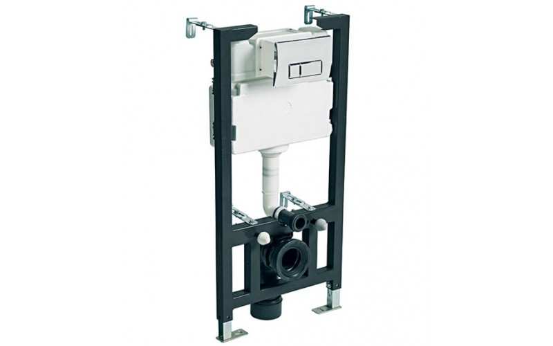 Arley Cyclone Toilet Fixing Frame With Push Plate1.0 - 1.2m 