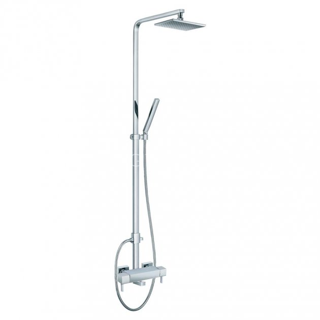 Sagittarius Axis Exposed Dual Head Thermostatic Shower