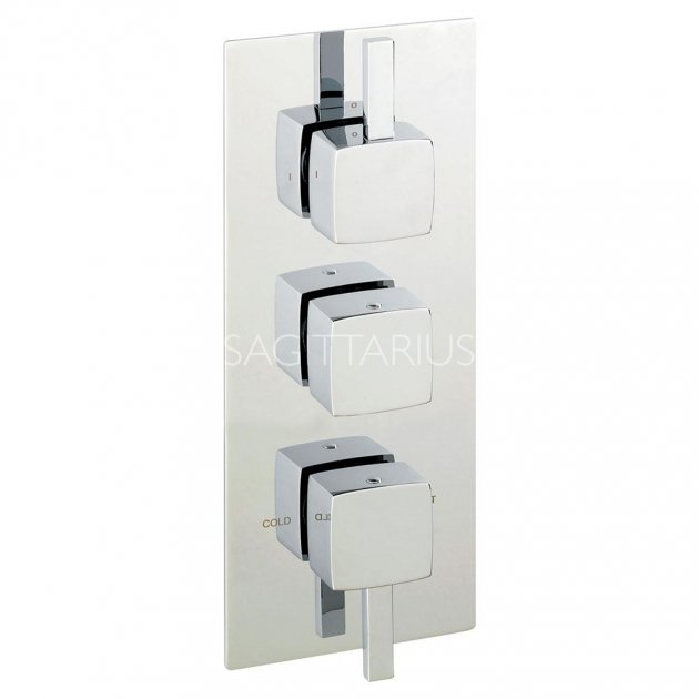 Sagittarius Axis Concealed Thermostatic Valve 3 Way Diverter