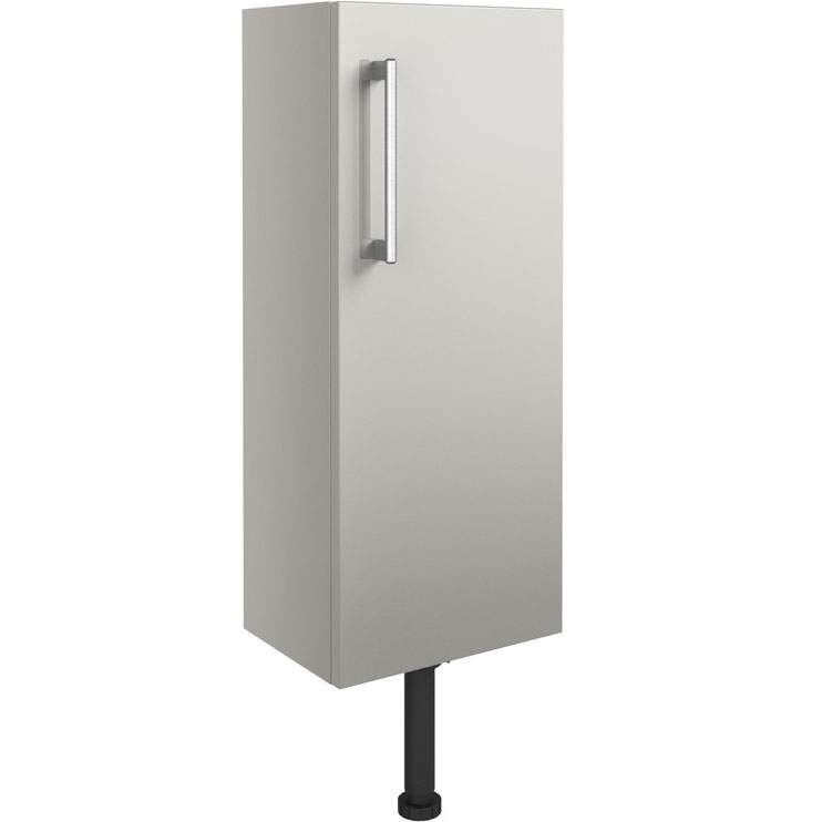 Abacot 300mm Slim Base Unit - Light Grey Gloss