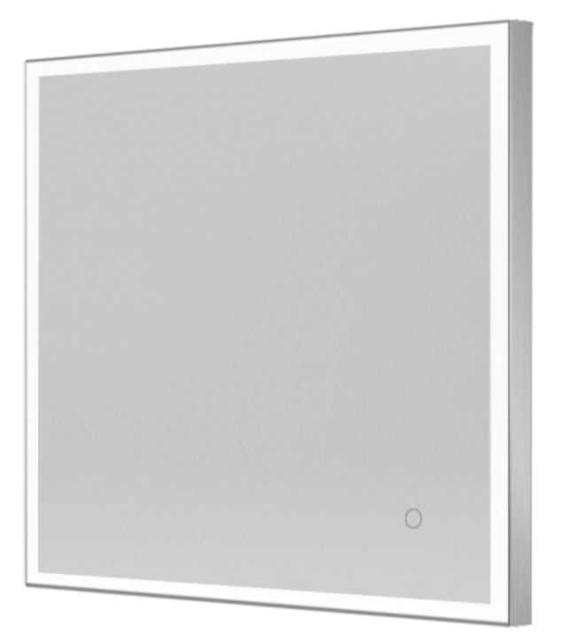 Tate Light Square Mirror 70 Polished - 70x70cm - Origins Living