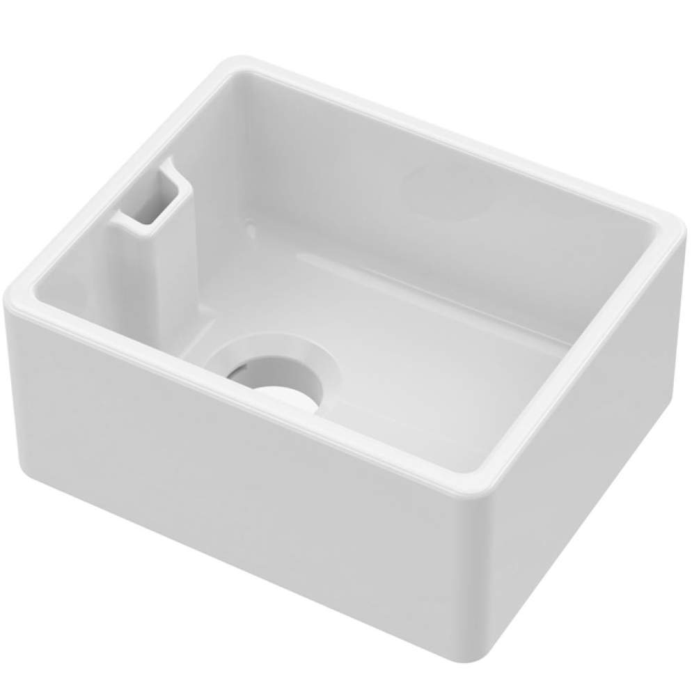 NUIE Belfast Fireclay Sink 445 x 380 x 205mm