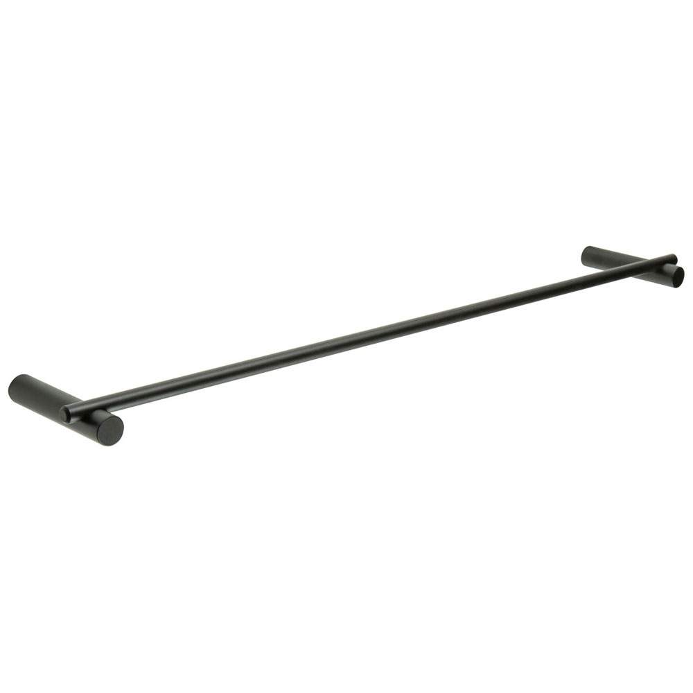 Bali 45cm Towel Rail - Black